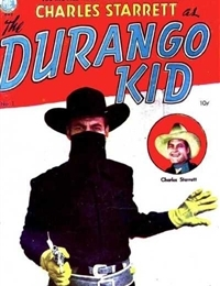 Charles Starrett as The Durango Kid Comic
